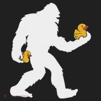 Sasquatch Big Foot Yetti Rubber Duck Hat thumb 2