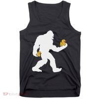 Sasquatch Big Foot Yetti Rubber Duck Tank Top thumb 0