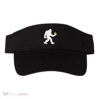 Sasquatch Big Foot Yetti Rubber Duck Visor thumb 0