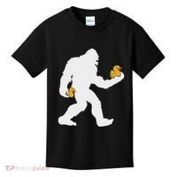 Sasquatch Big Foot Yetti Rubber Duck Kids T-Shirt thumb 0