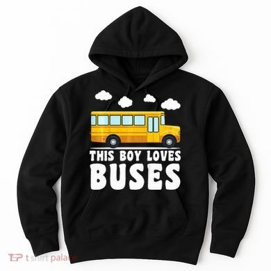 School Bus Funny Bus Lover This loves Buses Hoodie