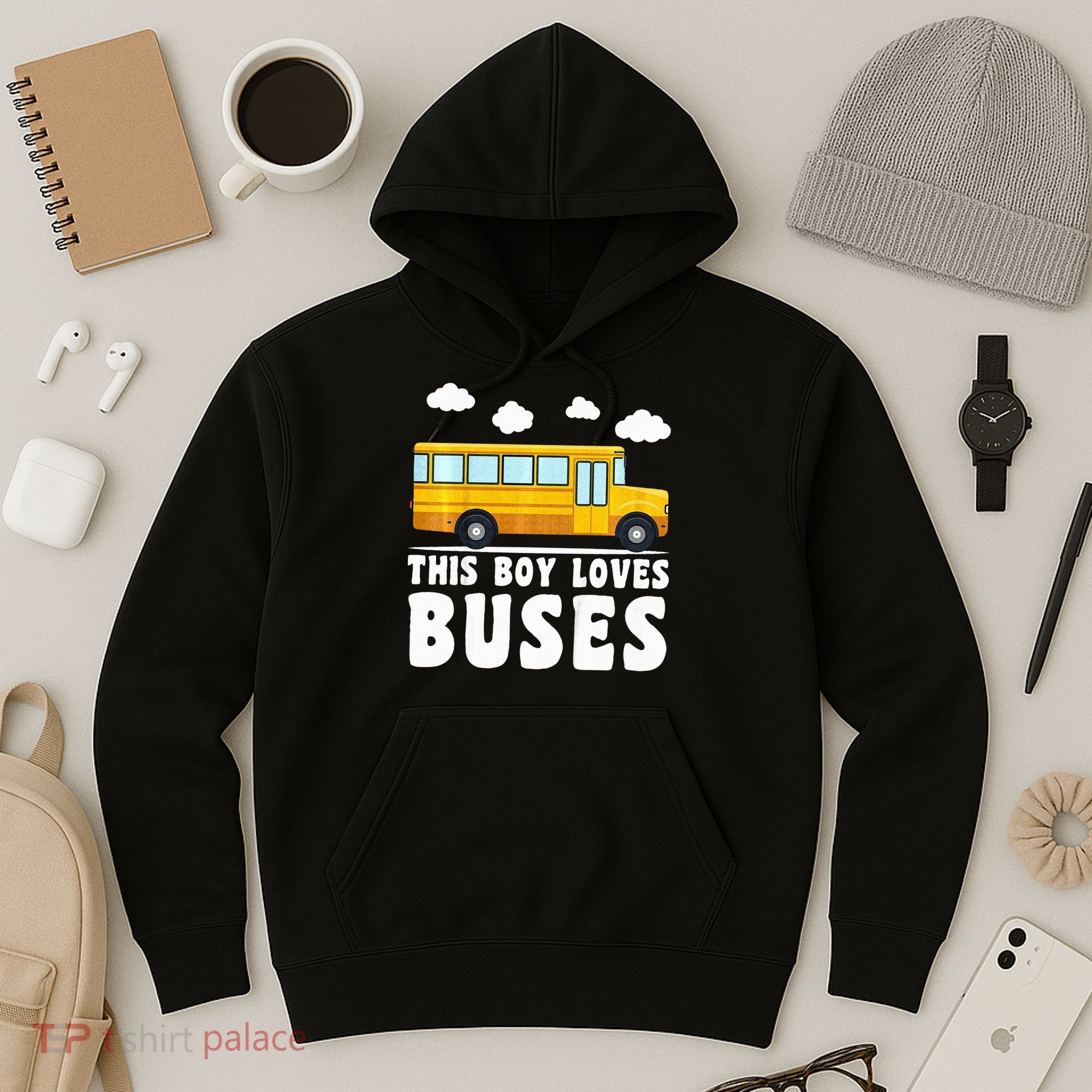 School Bus Funny Bus Lover This loves Buses Hoodie