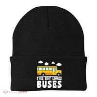 School Bus Funny Bus Lover This loves Buses Beanie thumb 0
