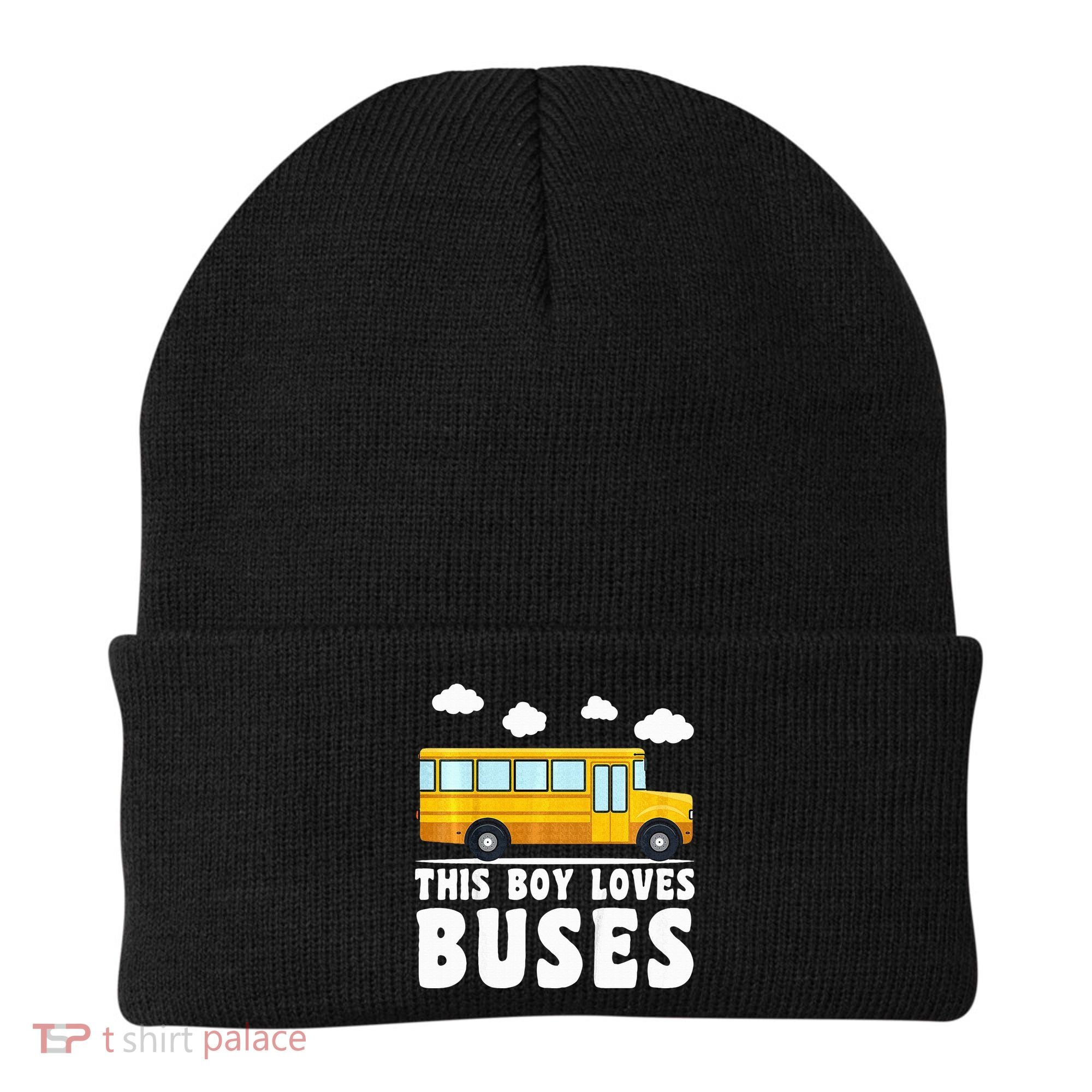 School Bus Funny Bus Lover This loves Buses Beanie