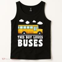 School Bus Funny Bus Lover This loves Buses Tank Top thumb 2