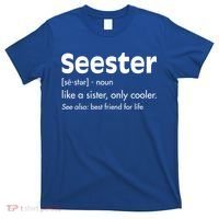 Sister Birthday Funny Gift With Funny Seester Definition Gift T-Shirt thumb 0
