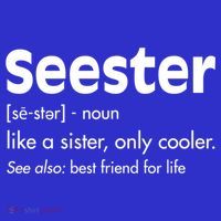 Sister Birthday Funny Gift With Funny Seester Definition Gift Women's Tank Top thumb 5
