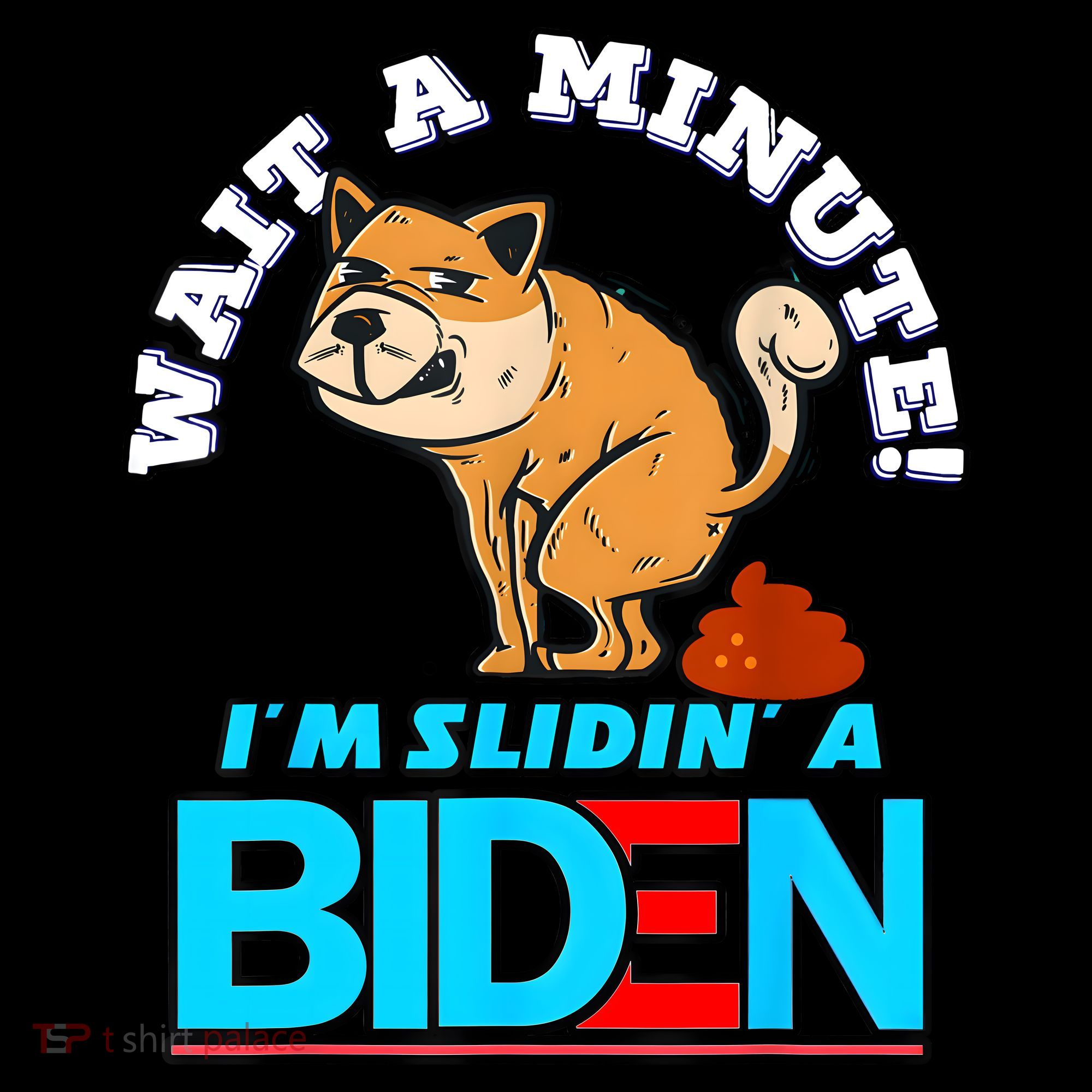 Slidin Biden Funny Dog Trump Political Sarcasm Coffee Mug