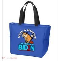 Slidin Biden Funny Dog Trump Political Sarcasm Tote Bag thumb 3