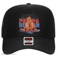 Surfing Bear Family Dad Cute Animal Daddy Papa Bear Gift Hat thumb 0