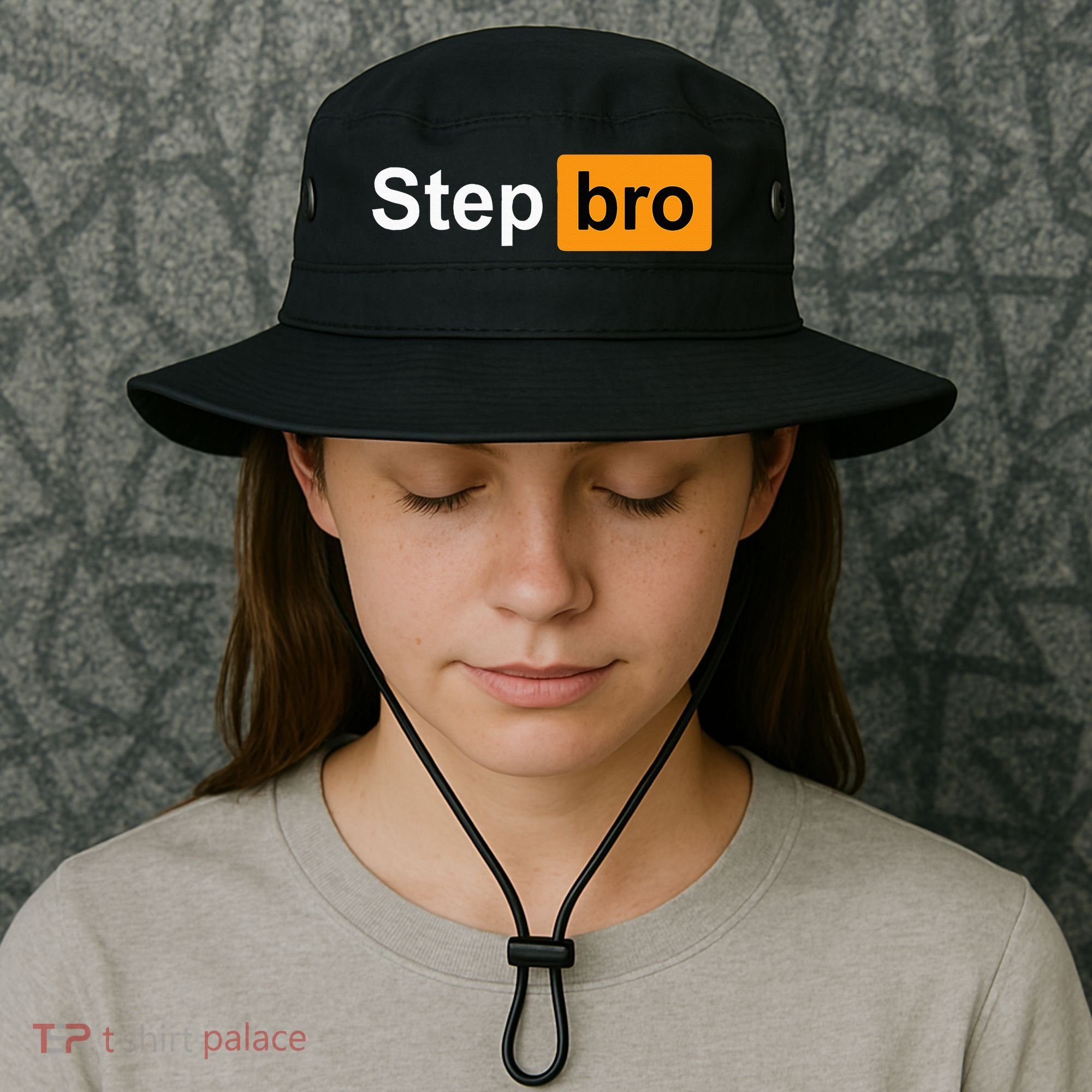 Step Bro Funny Adult Costume Bucket Hat