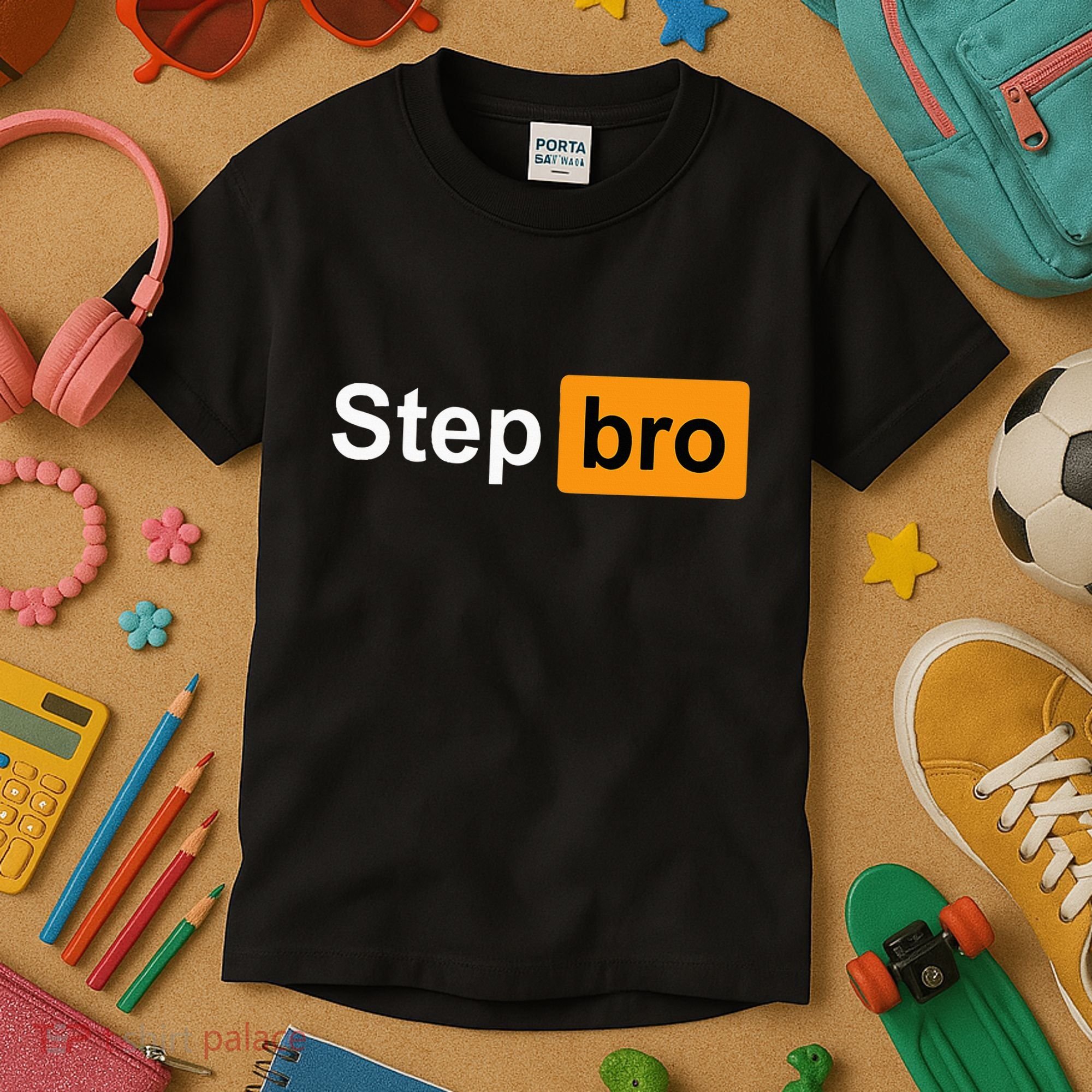 Step Bro Funny Adult Costume Kids T-Shirt