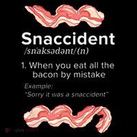 Snaccident Bacon For Bacon Lover Sweatshirt thumb 3