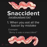 Snaccident Bacon For Bacon Lover Polo thumb 3