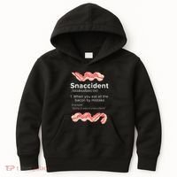 Snaccident Bacon For Bacon Lover Kids Hoodie thumb 0