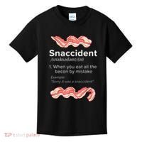 Snaccident Bacon For Bacon Lover Kids T-Shirt thumb 0