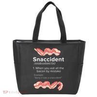 Snaccident Bacon For Bacon Lover Tote Bag thumb 0