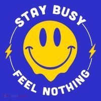 Stay Busy Feel Nothing Gift Toddler Hoodie thumb 2