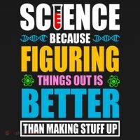 Science Because Figuring Things Out Is Better Funny Polo thumb 3