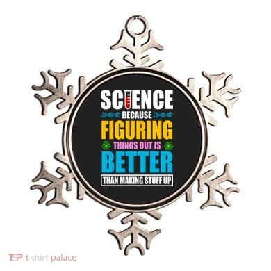 Science Because Figuring Things Out Is Better Funny Ornament