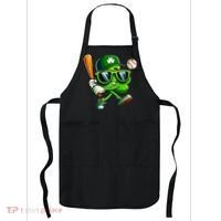 Shamrock Baseball Funny St Patricks Day Apron thumb 0