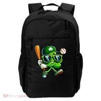Shamrock Baseball Funny St Patricks Day Backpack thumb 0