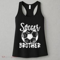 Soccer Brother Family Matching Team Player Soccer Ball Women's Tank Top thumb 3