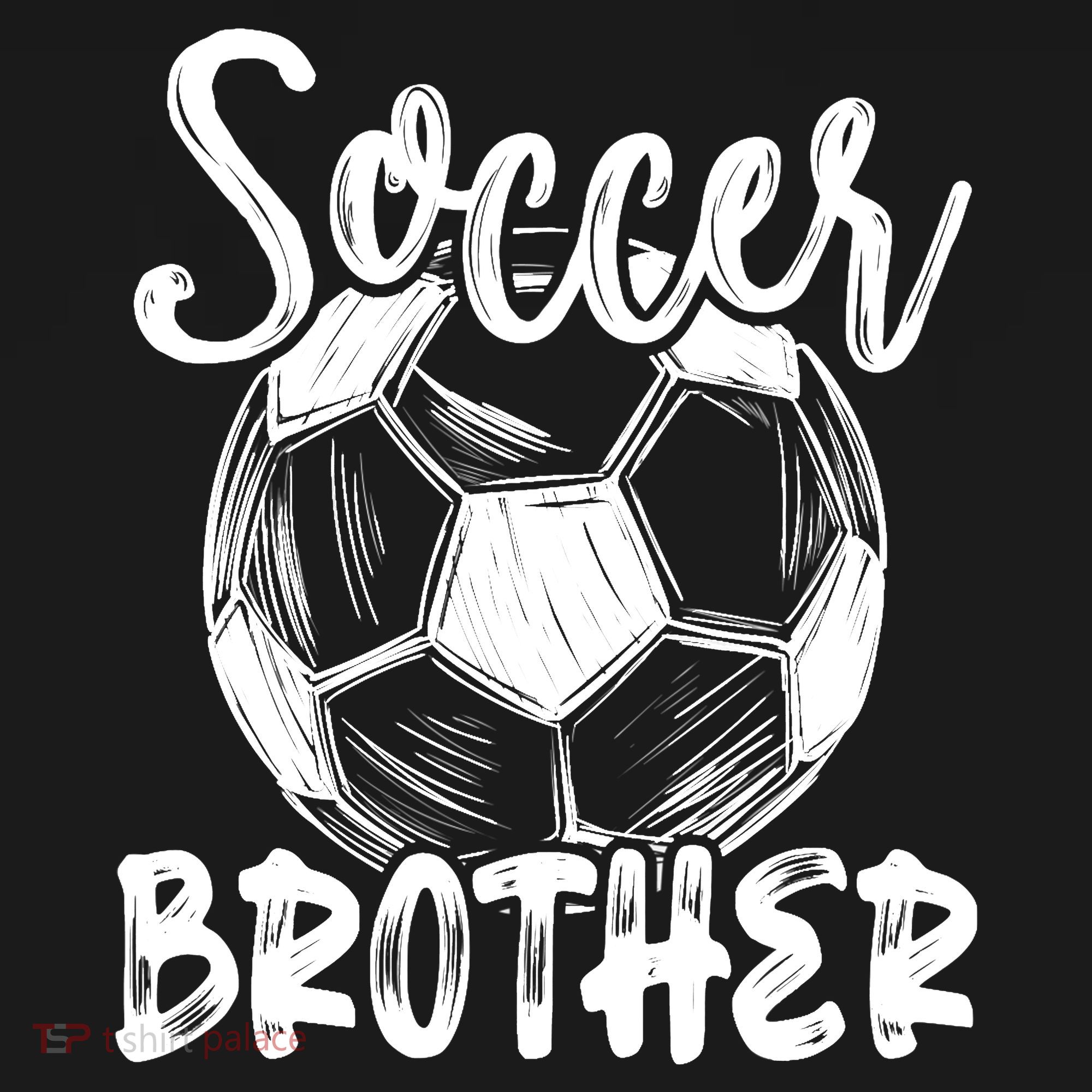 Soccer Brother Family Matching Team Player Soccer Ball Women's Tank Top
