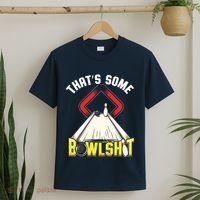 Some Bowlsht Funny Ten Pin 10 Bowling Gift Men Women T-Shirt thumb 2
