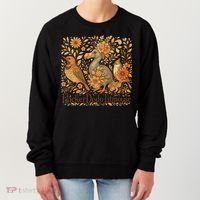 Subtle Birds Flicker Dodo Titmouse Trump Resist Boho Style Women's Sweatshirt thumb 0