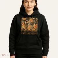Subtle Birds Flicker Dodo Titmouse Trump Resist Boho Style Hoodie thumb 5