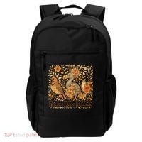 Subtle Birds Flicker Dodo Titmouse Trump Resist Boho Style Backpack thumb 0