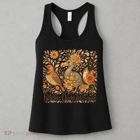 Subtle Birds Flicker Dodo Titmouse Trump Resist Boho Style Women's Tank Top thumb 3