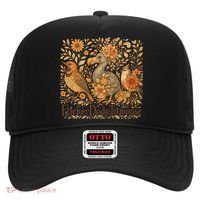 Subtle Birds Flicker Dodo Titmouse Trump Resist Boho Style Hat thumb 0