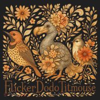 Subtle Birds Flicker Dodo Titmouse Trump Resist Boho Style Hat thumb 2