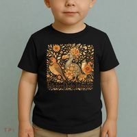 Subtle Birds Flicker Dodo Titmouse Trump Resist Boho Style Toddler T-Shirt thumb 2