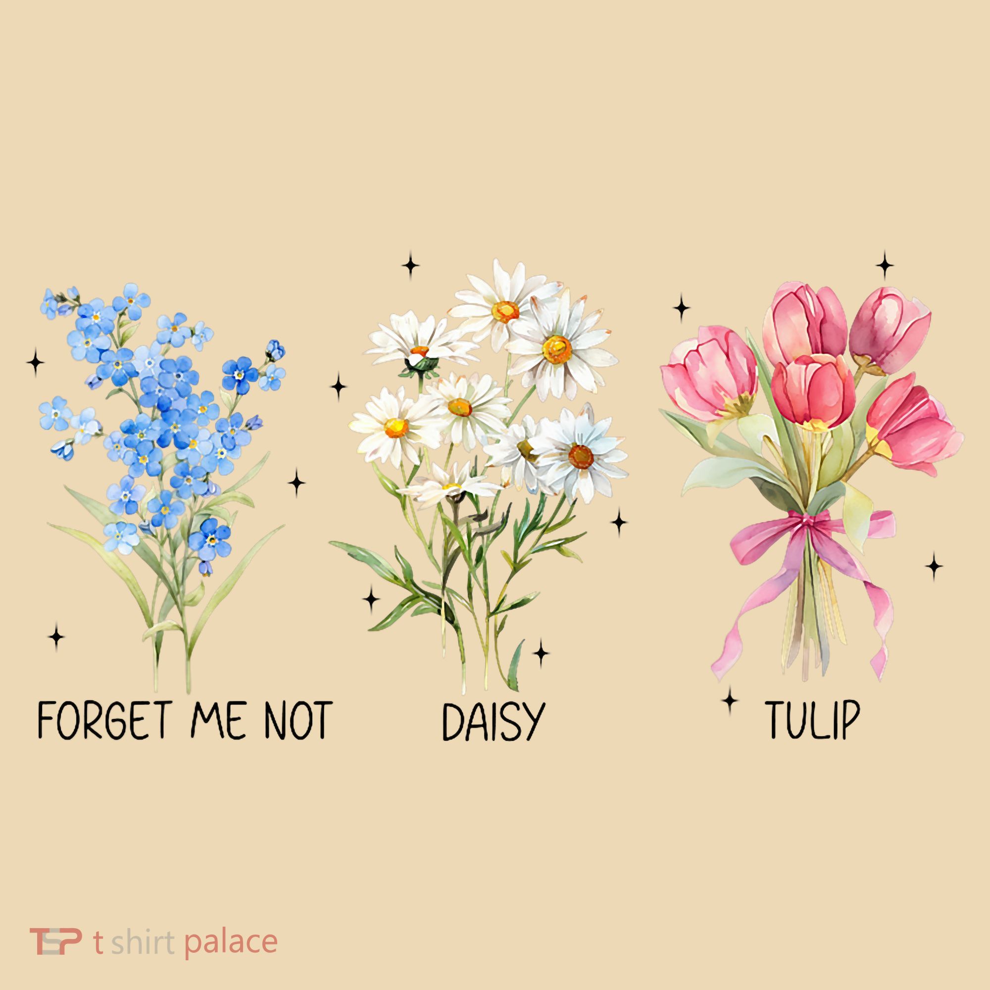 Subtle Boho Flowers Anti Trumpp  Tote Bag