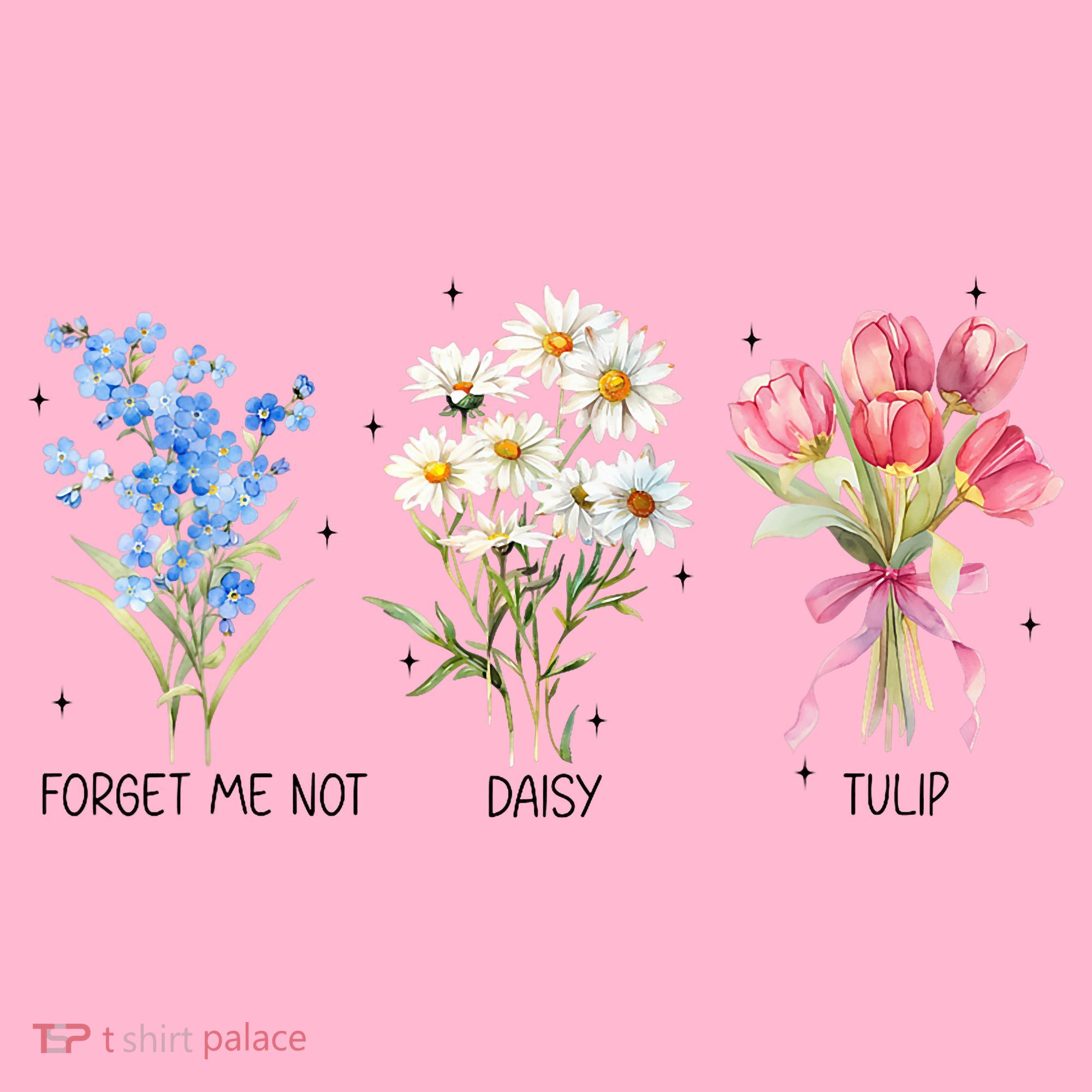 Subtle Boho Flowers Anti Trumpp  Coaster