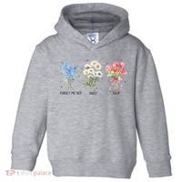 Subtle Boho Flowers Anti Trumpp  Toddler Hoodie thumb 0