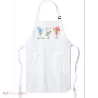 Subtle Boho Flowers Anti Trumpp  Apron thumb 0