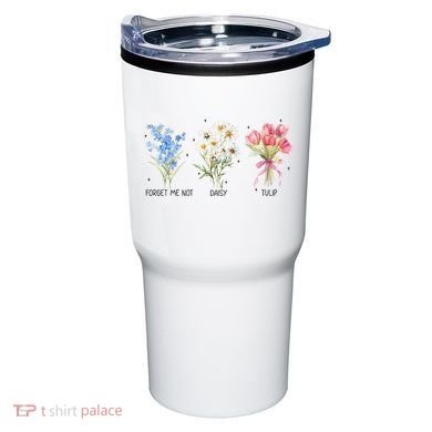 Subtle Boho Flowers Anti Trumpp  Tumbler