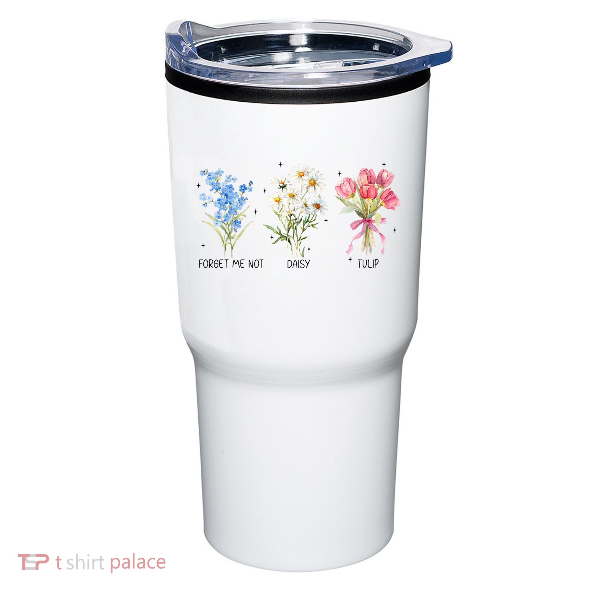 Subtle Boho Flowers Anti Trumpp  Tumbler