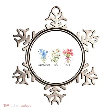 Subtle Boho Flowers Anti Trumpp  Ornament