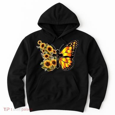 Sunflower Butterfly Faith Hoodie