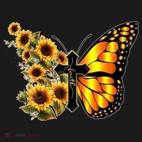 Sunflower Butterfly Faith Sweatshirt thumb 3