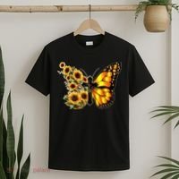 Sunflower Butterfly Faith T-Shirt thumb 2