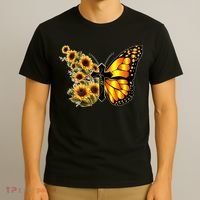 Sunflower Butterfly Faith T-Shirt thumb 3