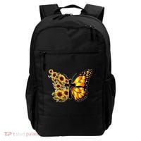 Sunflower Butterfly Faith Backpack thumb 0