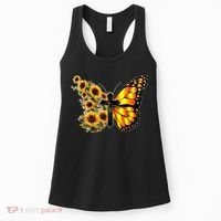 Sunflower Butterfly Faith Women's Tank Top thumb 0