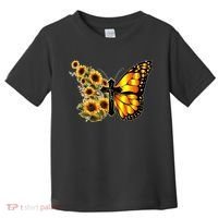 Sunflower Butterfly Faith Toddler T-Shirt thumb 0